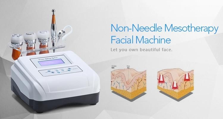 Portable Skin No Needle Mesotherapy Electroporation Machine