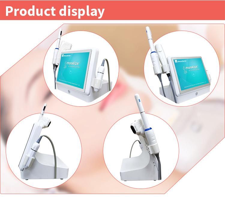 5D Hifu with 60 Shots Cartridge for Anti-Wrinkle Skin Tightening Beauty Equipment
