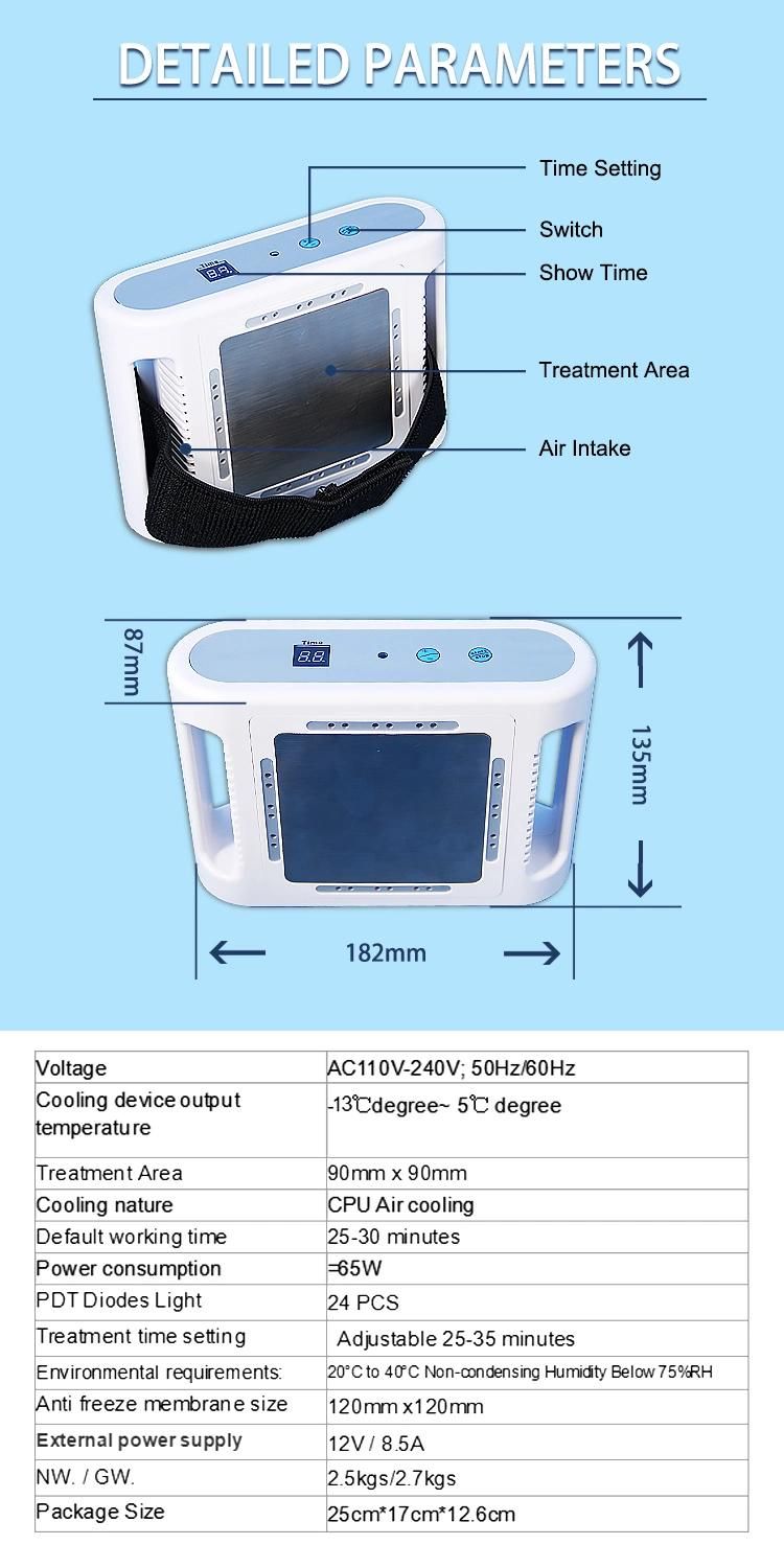 Home Use Slimming Machine Mini Cryolipolysis Fat Reducing Machine