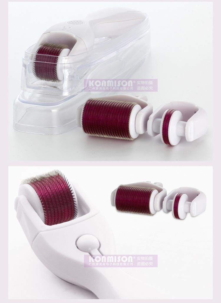 Portable Microneedle Roller 3 in 1 Titanium Zgts Derma Roller