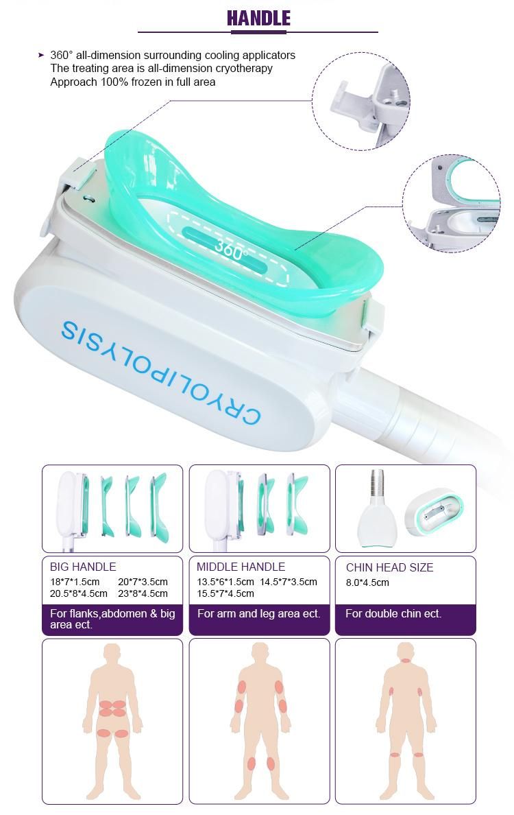 Cryotherapy Body Slimming Skin Tightening Machine