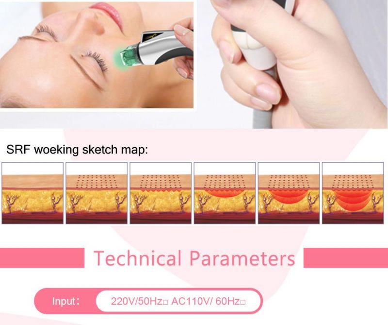 Superficial RF Fractional Wrinkle Removal Beauty Machine