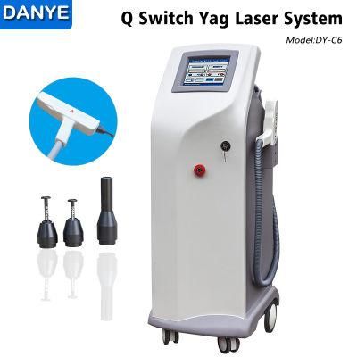 Vertical Model YAG Laser Tattoo Removal Carbon Peeling Machines