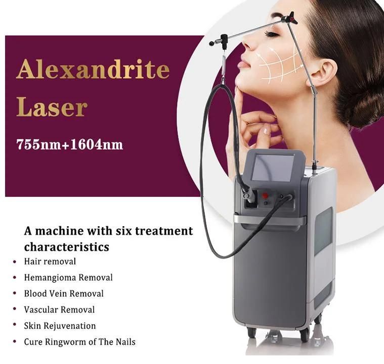 Medical CE Certificated Alexandrite Long Pulse Laser