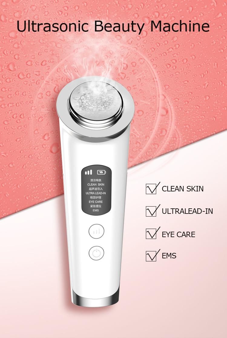 Home Use Beauty Equipment Skin Care Cleansing Ultrasonic Beauty Device