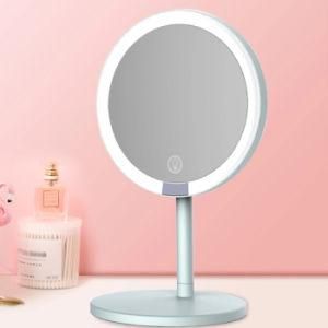 USB Rechargeable 2000mAh Battery Wireless LED Light Cosmetic Makeup Mirror