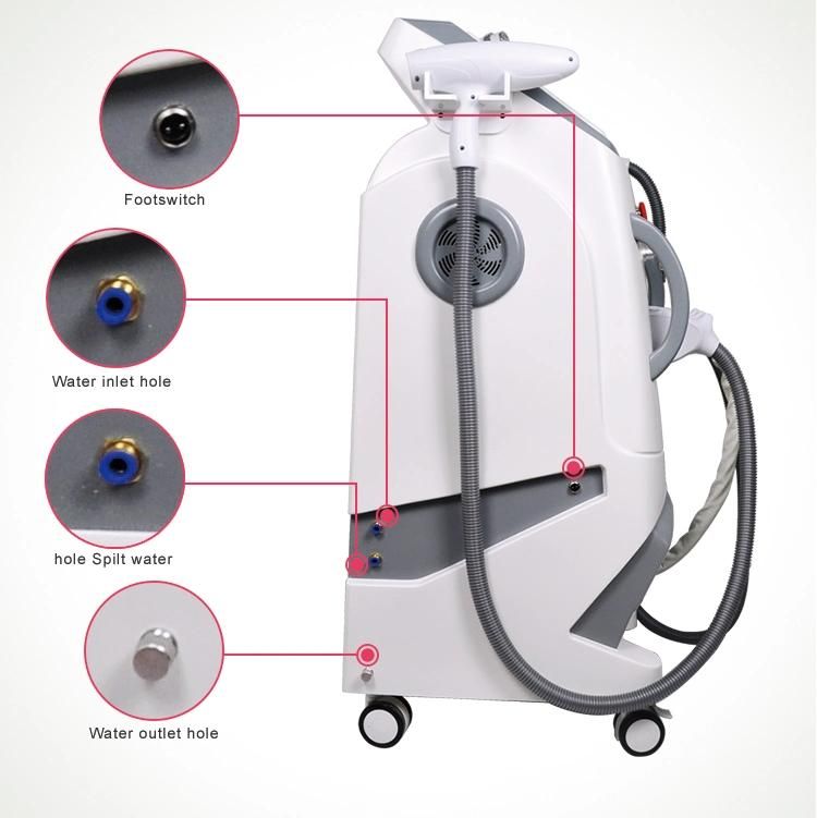 2019 Shr+Elight+IPL Laser RF 3 in 1 Permanent Unhairing Beauty Equipment IPL Laser RF