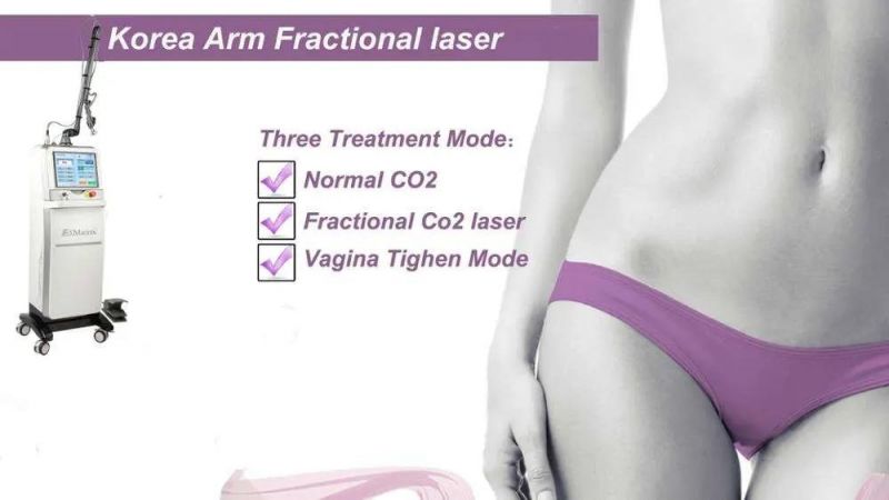 CO2 Fractional Laser Scar Removal Beauty Machine for Acne and Scars Remove