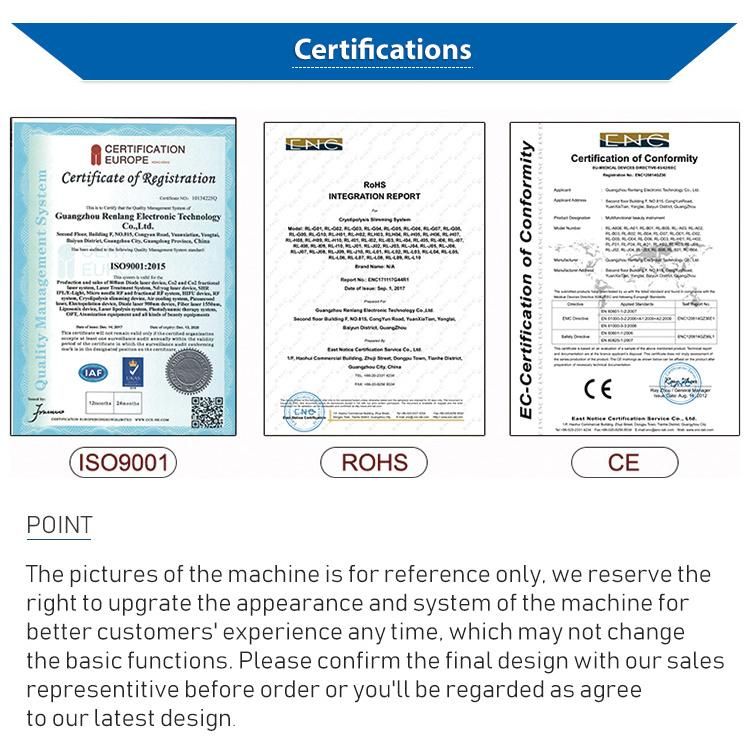 Portable Slimming Machine with Cavitation / RF / Vacuum System