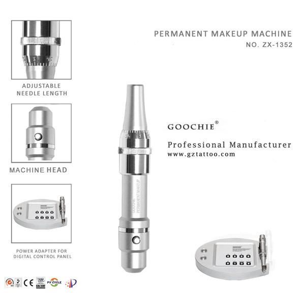 Goochie A8 Rotary Rocket Pmu Machine for Eyebrow, Eyeliner, Lip