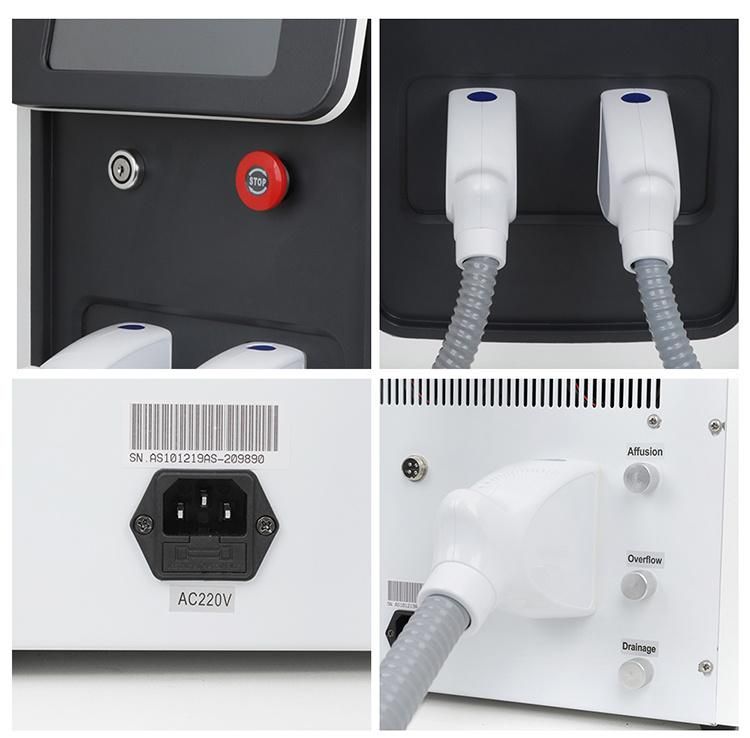 Water Air Semiconductor Cooling System 3 in 1 IPL RF Laser Hair Removal Machine