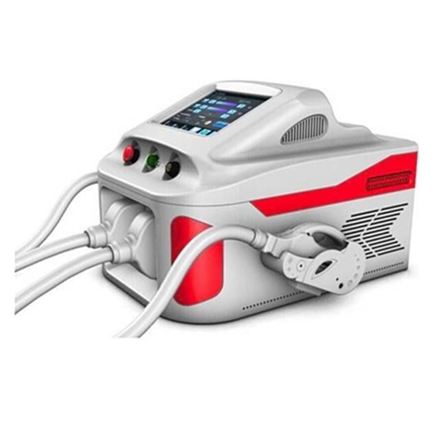 Salon Use Hair Removal IPL Shr Elight YAG Dual Handles Beauty Machine