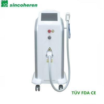 Hair Removal with Sapphire Cooling Diode Laser Device