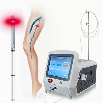2022 High Quality High Power Touch Screen 980nm Diode Laser Evlt Laser Machine for Blood Vessels Removal