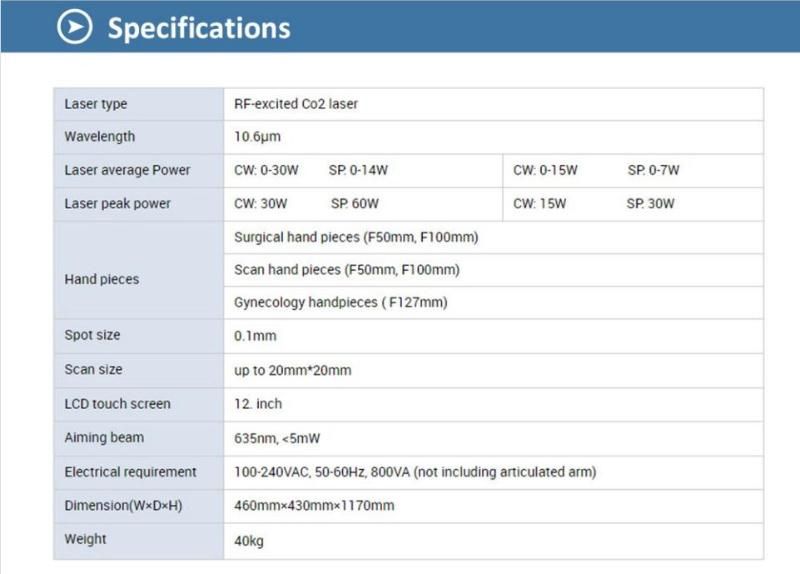 FDA & TUV Approved RF Fractional CO2 Laser Machine