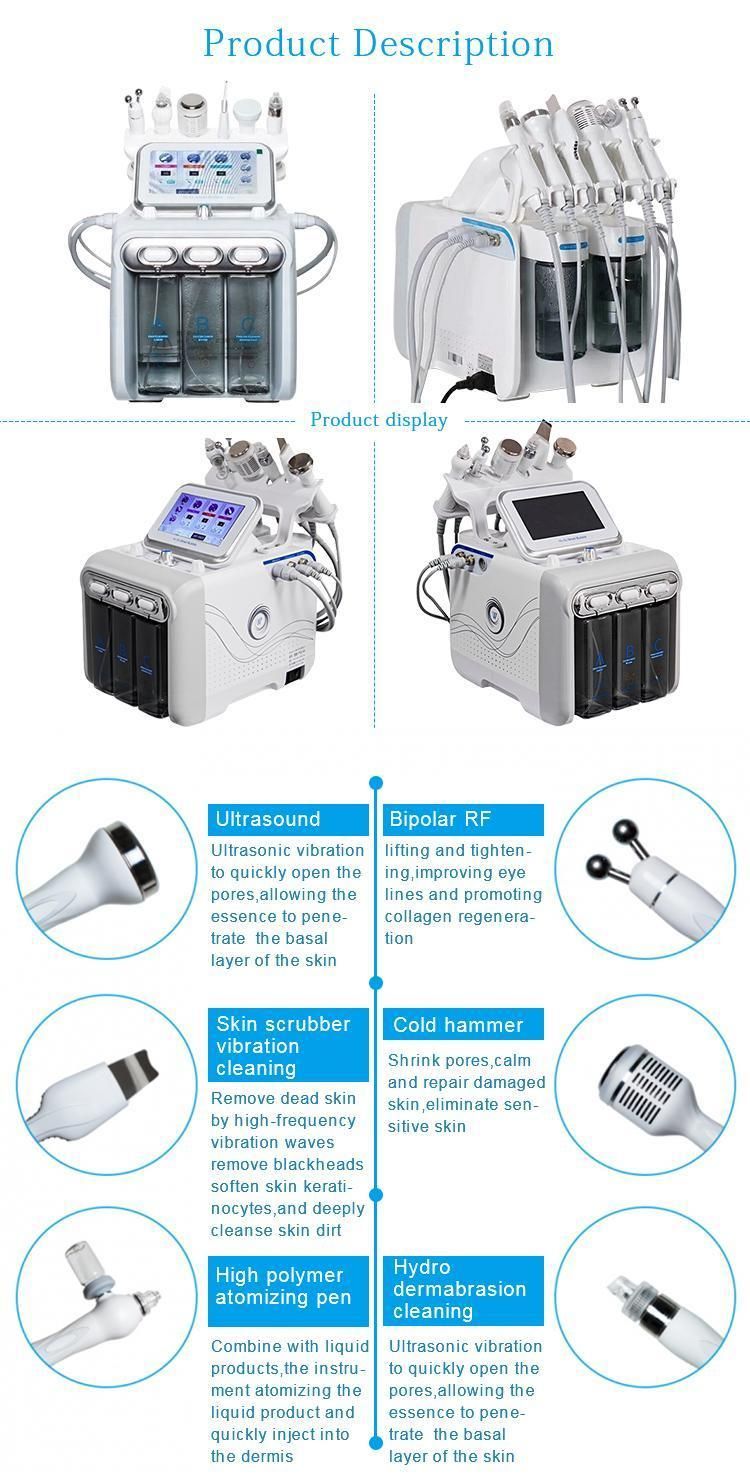 Az Drop Shipping Water Jet Sprayer Machine H2O2 Hydrogen Oxygen Small Bubble Hydra Beauty Machine Skin Rejuvenation on Sale