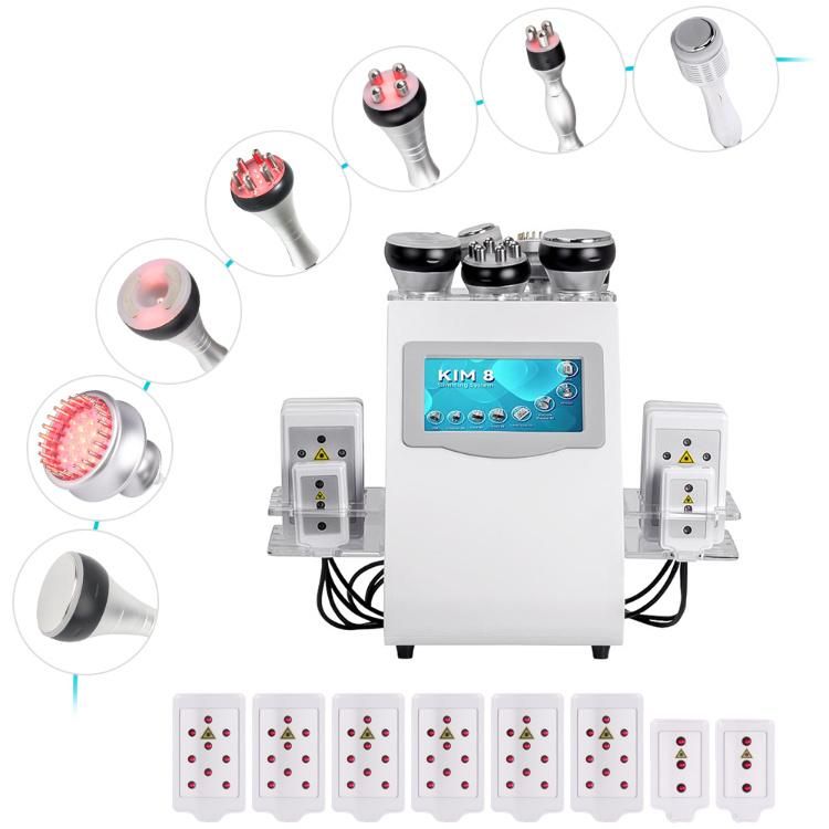 2022 New Arrival Small Size 9 in 1 Lipo Laser RF Cavitation Body Slimming Machine