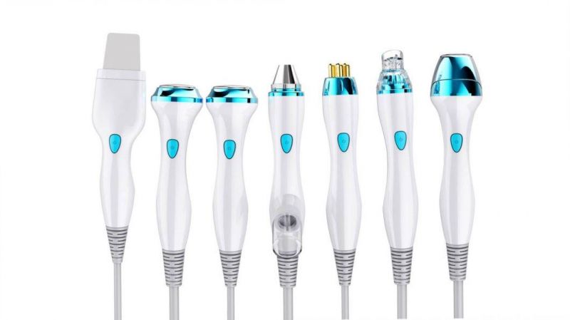 7 in 1 Portable Hydrafacial Oxygen Jet Water Peeling Facial Aqua Skin Scrubber Machine