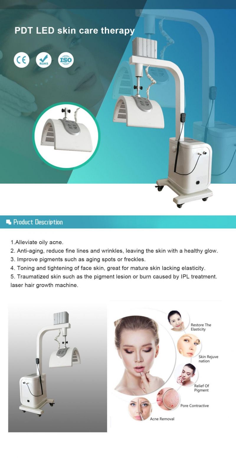 PDT Light Therapy for Skin Rejuvenation Skin Care Beauty Machine