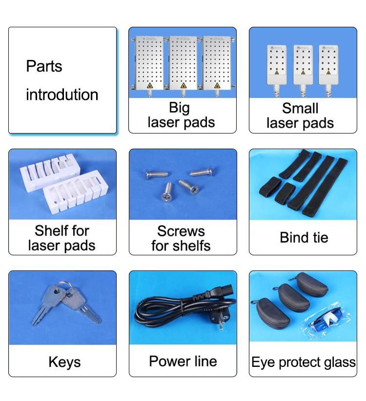 4D Profession Diode Laser for Slimming with 350MW Power Lipolaser Slimming Machine