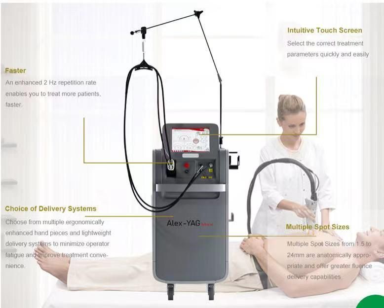 M-Alex Pigmentation Whitening Carbon Peeling Tattoo Removal with Laser Machine