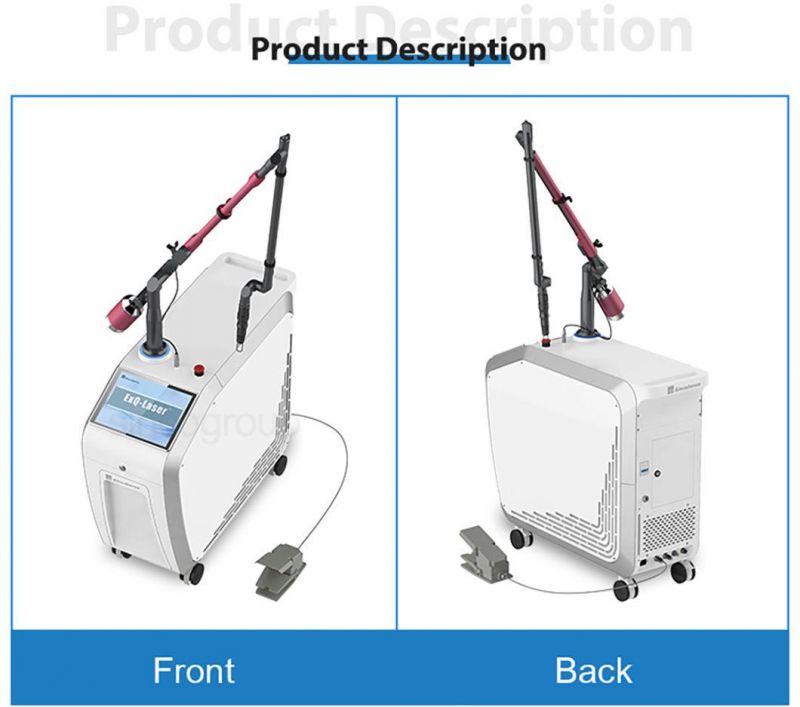 Laser Tattoo Removal Machine Uses The Blasting Effect of Laser. The Laser Effectively Penetrates The Epidermis and Can Reach The Pigment Clusters in The Dermis