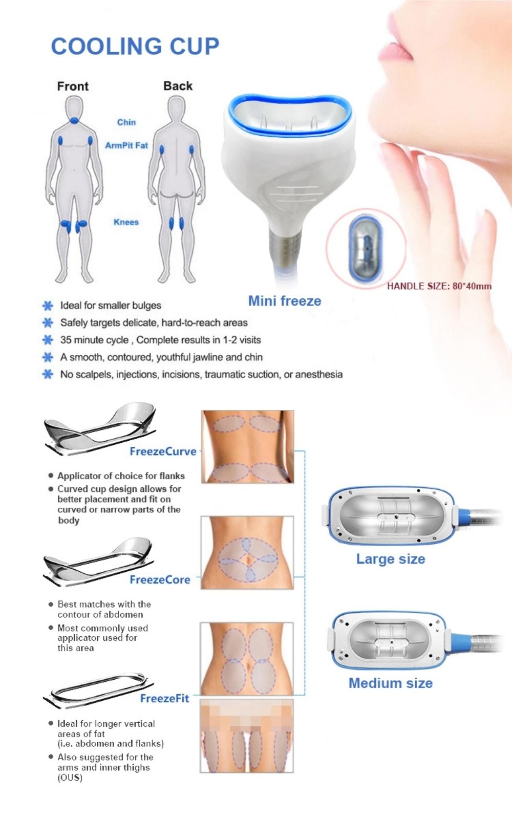 Cryolipolysis Machine, Fat Freezing Slimming Machine Cryolipolysis Loosing Weight Cryo SPA Body Slimming Machine Cryolipolysis Slimming