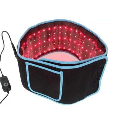 Custom Loss Weight Stomach Pad Waist Slimming Lipo Infrared 635nm 855nm Laser LED Arm Belts Red Light Therapy Belt Wrap