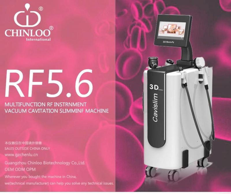 RF5.6 Multi-Functional Cavitation RF Vacuum Machine for Weight Loss