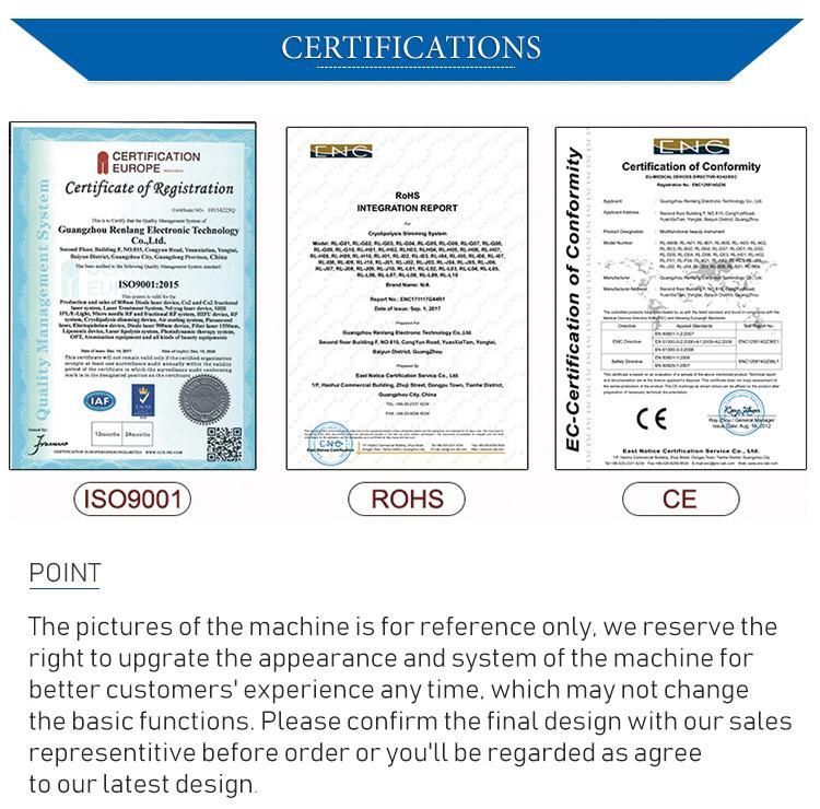 Renlang Latest Design Horizontal Picosecond Laser Tattoo Removal Machine