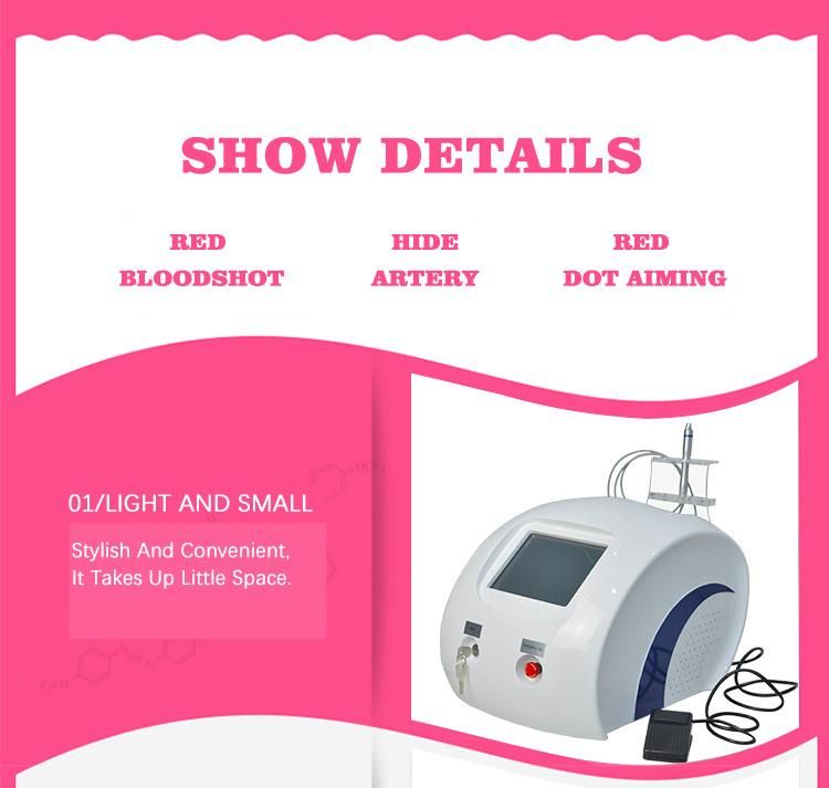 Portable 980nm Diode Laser Vascular Spider Vein Removal Laser Pen Machine