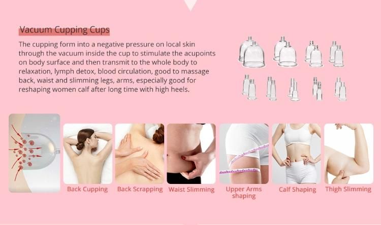 Hot Breast Massage Video Cupping Machine Vacuum Breast Enlargement Machine