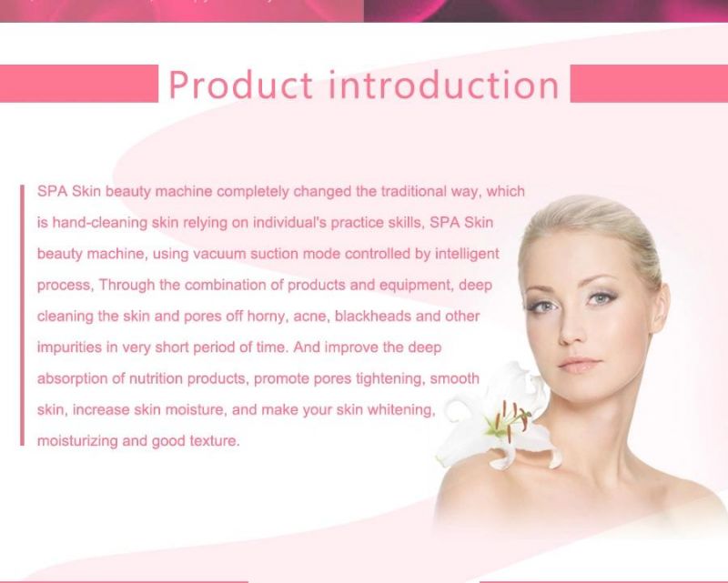 Portable Facial Cleaning Water Micro Dermabrasion Equipment