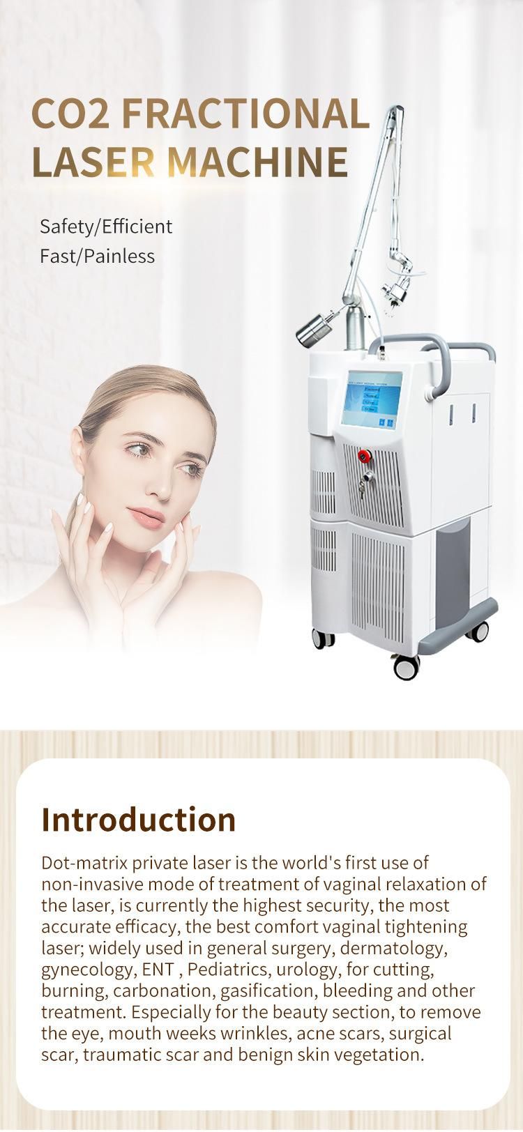 Fractional CO2 Laser and Vaginal Tightening Machine Beauty Equipment Price