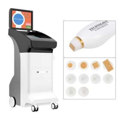Vertical Beauty Machine for Anti Aging Micro Needling Fractional RF Thermagic