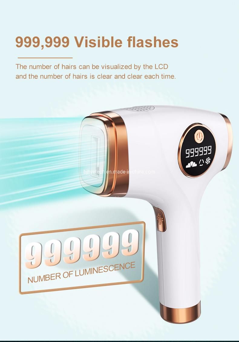 Home Use Beauty Care Product IPL Laser Hair Removal Portable IPL Epilator Hair Removal Handset Body Hair Removal