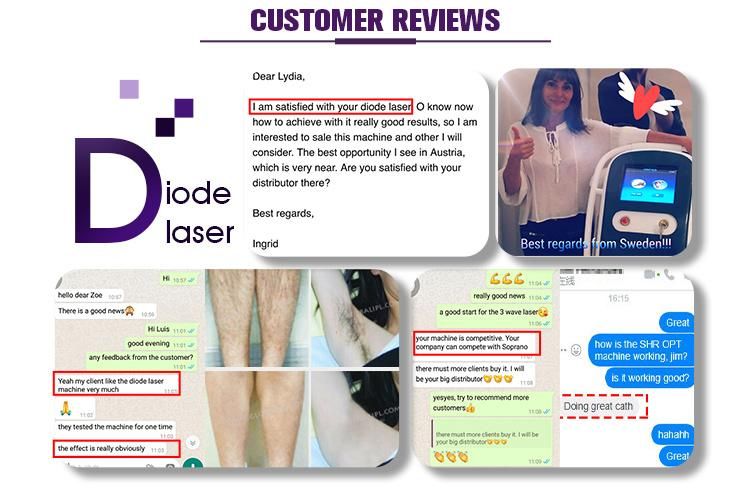 IPL+Diode Laser Beauty Equipment for No Pain Hair Removal