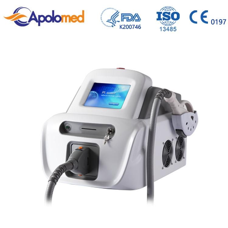 Medspa use Apolomed HS-620 ipl laser hair removal system