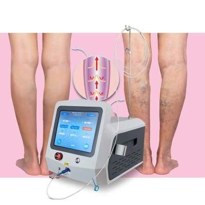Medical Equipment 980nm 1470 Nm Diode Laser Vascular Therapy Vascular Removal Rosacea Removal Evlt Machine