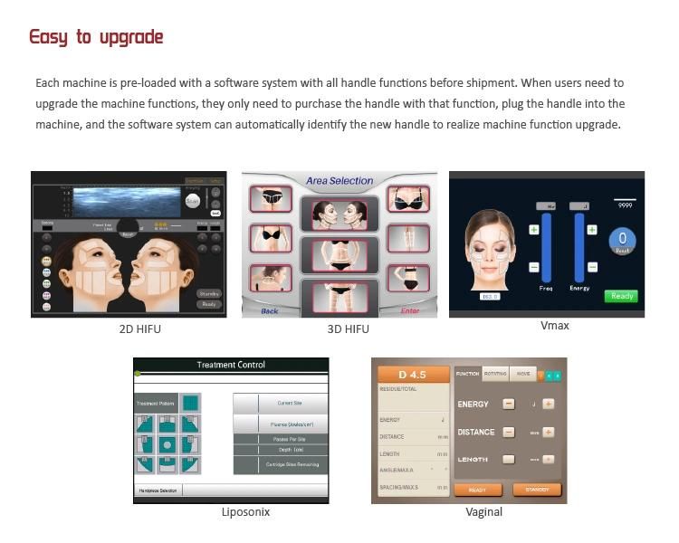 Hifu Face Lift China Portable Ultrasound Machine Price