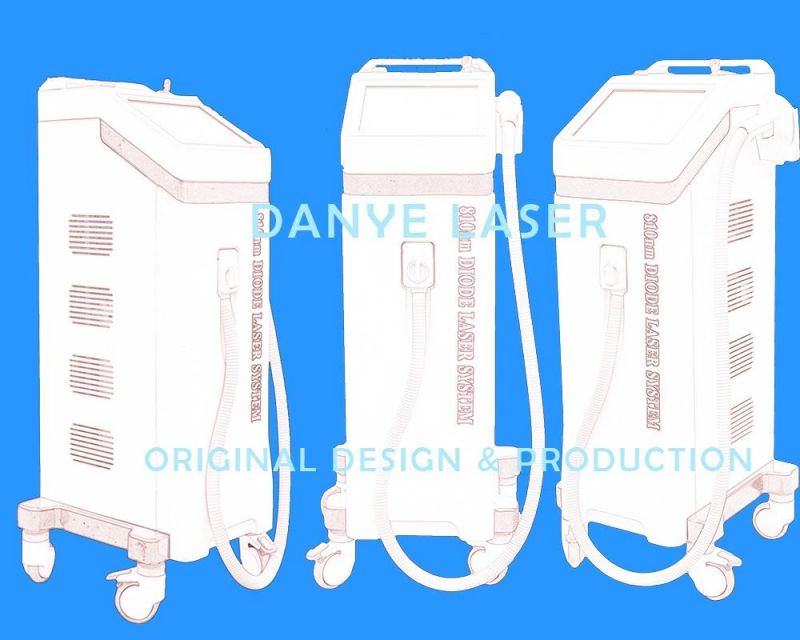 High Power 808nm Diode Laser Diodo Fiber Depilation