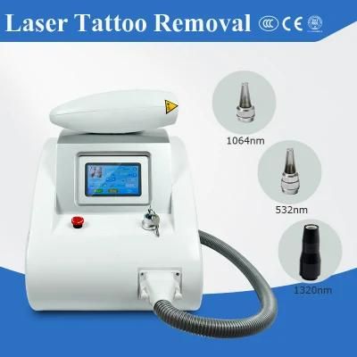 Pigment Removal ND YAG Laser Tattoo Removal Equipment Ce Approval