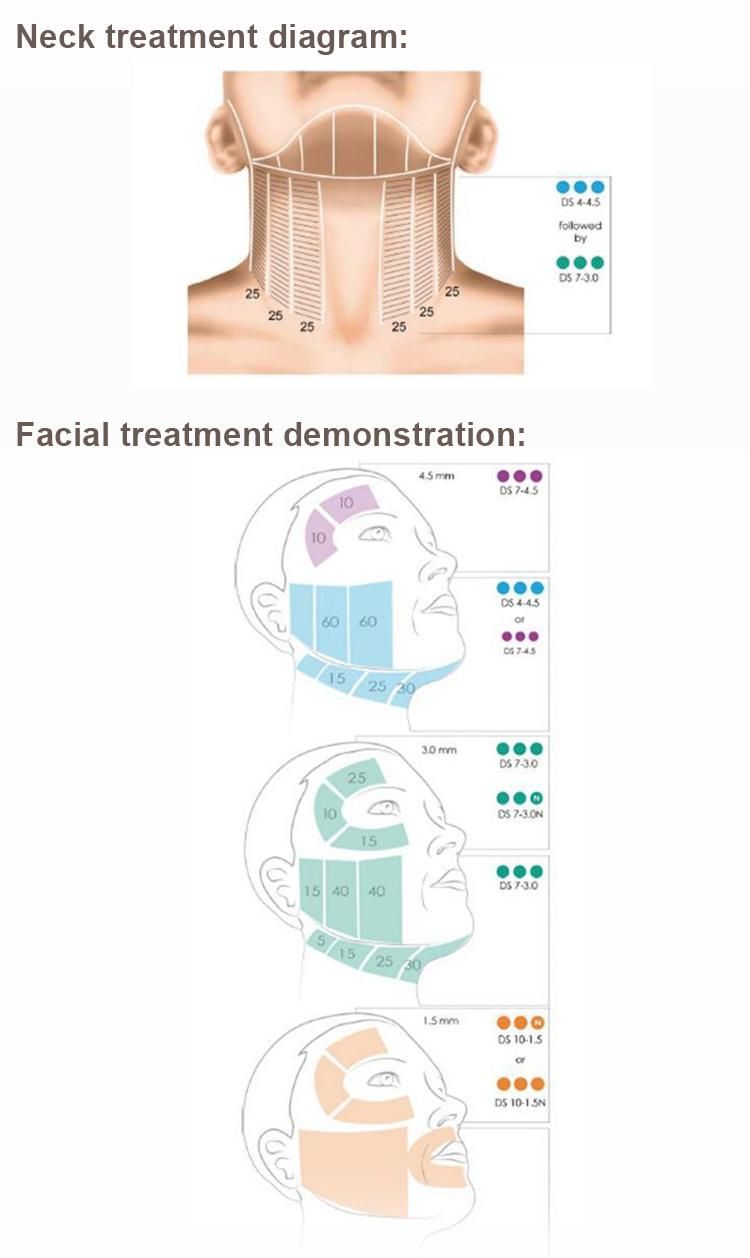 Portable Style Ultrasonic Beauty Equipment for Skin Tightening/Face Lift