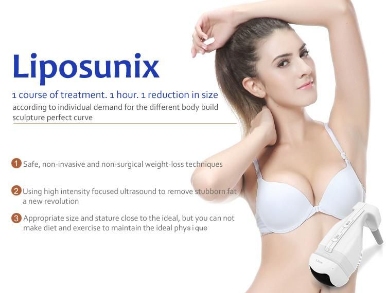 8mm &13mm Liposonix Hifu Lipohifu Slimming Machine for Body Weight Loss