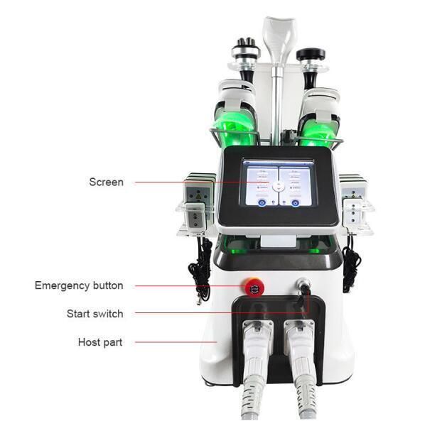 CE Approved Cryo Cool Slimming Weight Loss 4 Cryo 360 Handles Body Shaping Slimming Cryolipolisis Body Fat Loss