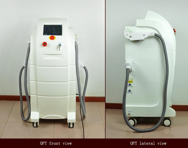 Professional IPL Shr E-Light Opt Double Handle Machine for Hair Removal