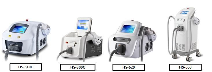 SHR IPL BBR technology for fast hair removal and rejuvenation