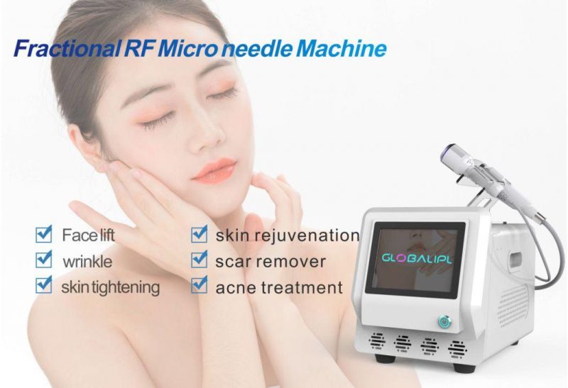 Wrinkle Remover Scarlet Fractional Secret Microneedle Radiofrequency RF Skin Tightening Microneedling Machine