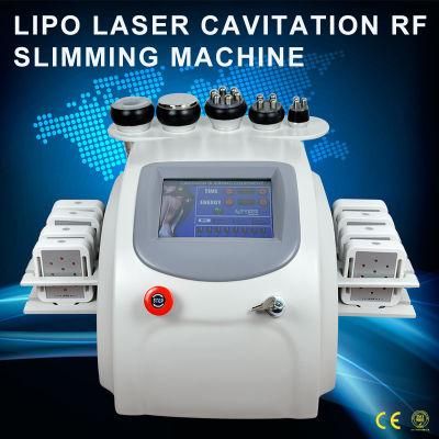 Salon Use Cavitation Vacuum RF Lipo Laser Slimming Machine for Sale