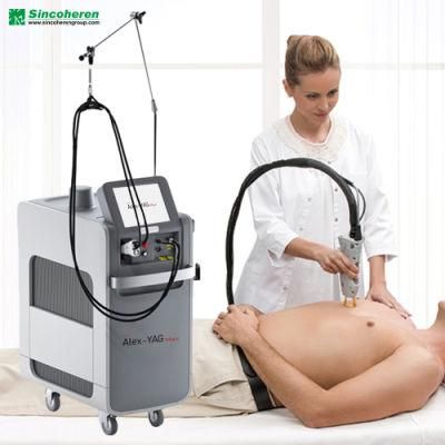 Alex Laser Fiber Alex Laser Hair Removal 1064 755 Alexandrite /Long Pulse Laser/Laser Alexandrite